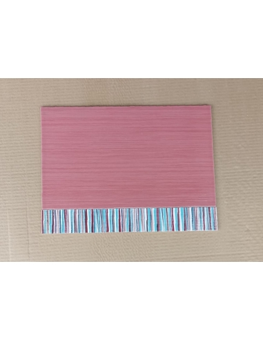 Gres porcellanato Rigato ROSA Lucido Piastrelle VIP Ceramica